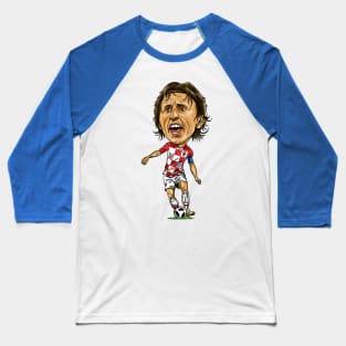 Luka Modric caricature Baseball T-Shirt